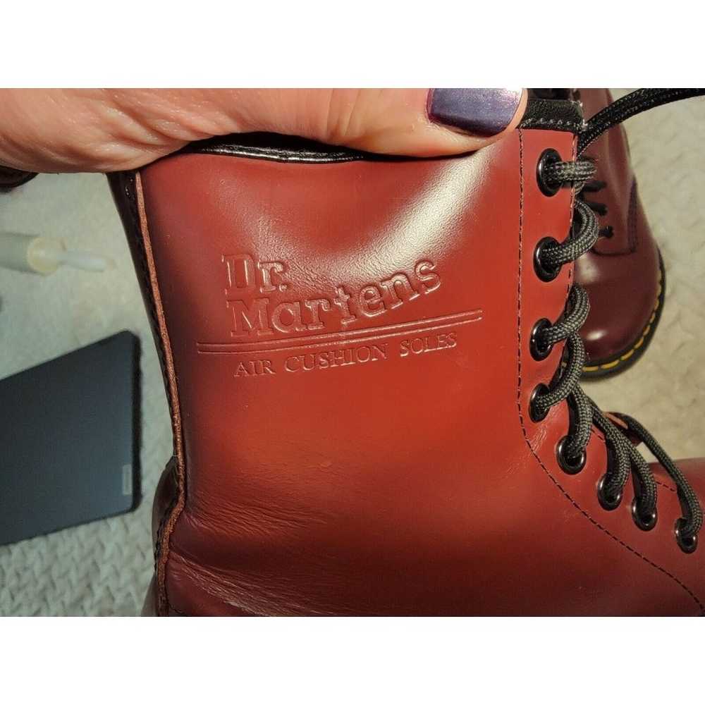 Dr. Martens AirWair 11821 8-Eye Combat Boots Cher… - image 7