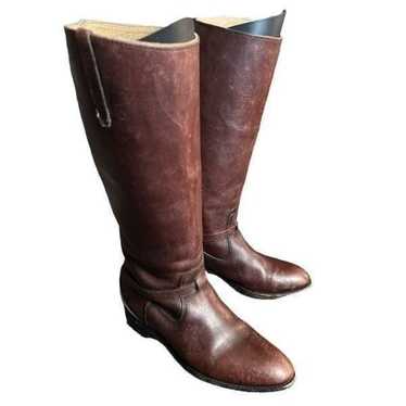 Frye brown riding boots sz 6B - image 1