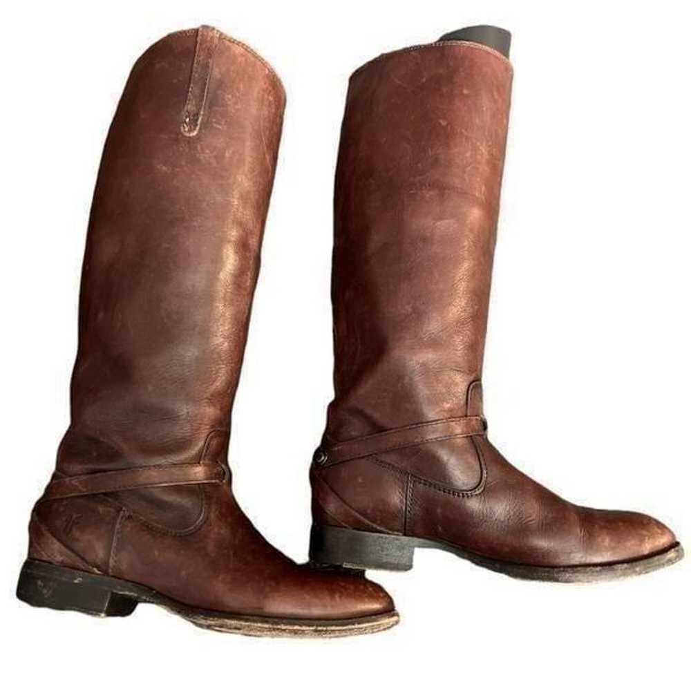 Frye brown riding boots sz 6B - image 2