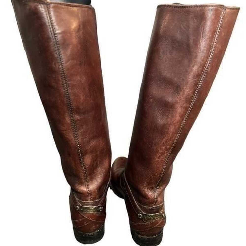 Frye brown riding boots sz 6B - image 4