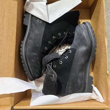 New Timberland Authentics Black Waterproof Roll To