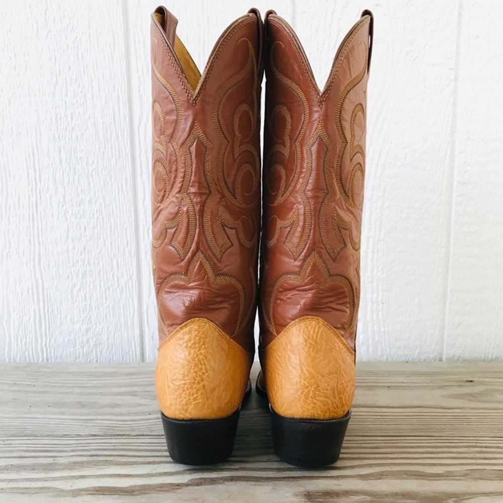 Nocona Womens Vintage Cowboy Western Boots Womens… - image 11