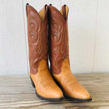 Nocona Womens Vintage Cowboy Western Boots Womens… - image 1