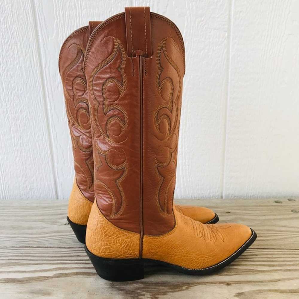 Nocona Womens Vintage Cowboy Western Boots Womens… - image 5