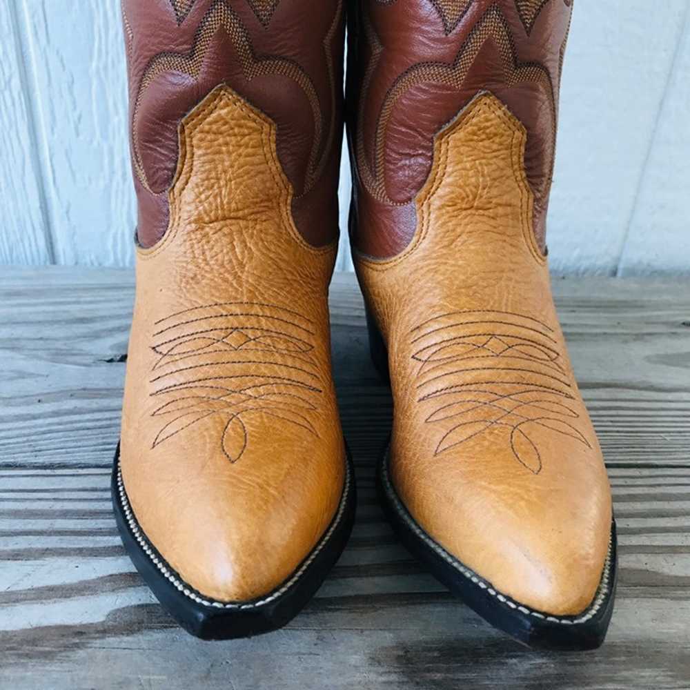 Nocona Womens Vintage Cowboy Western Boots Womens… - image 7