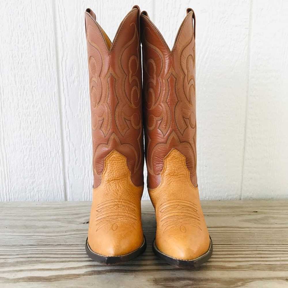 Nocona Womens Vintage Cowboy Western Boots Womens… - image 8