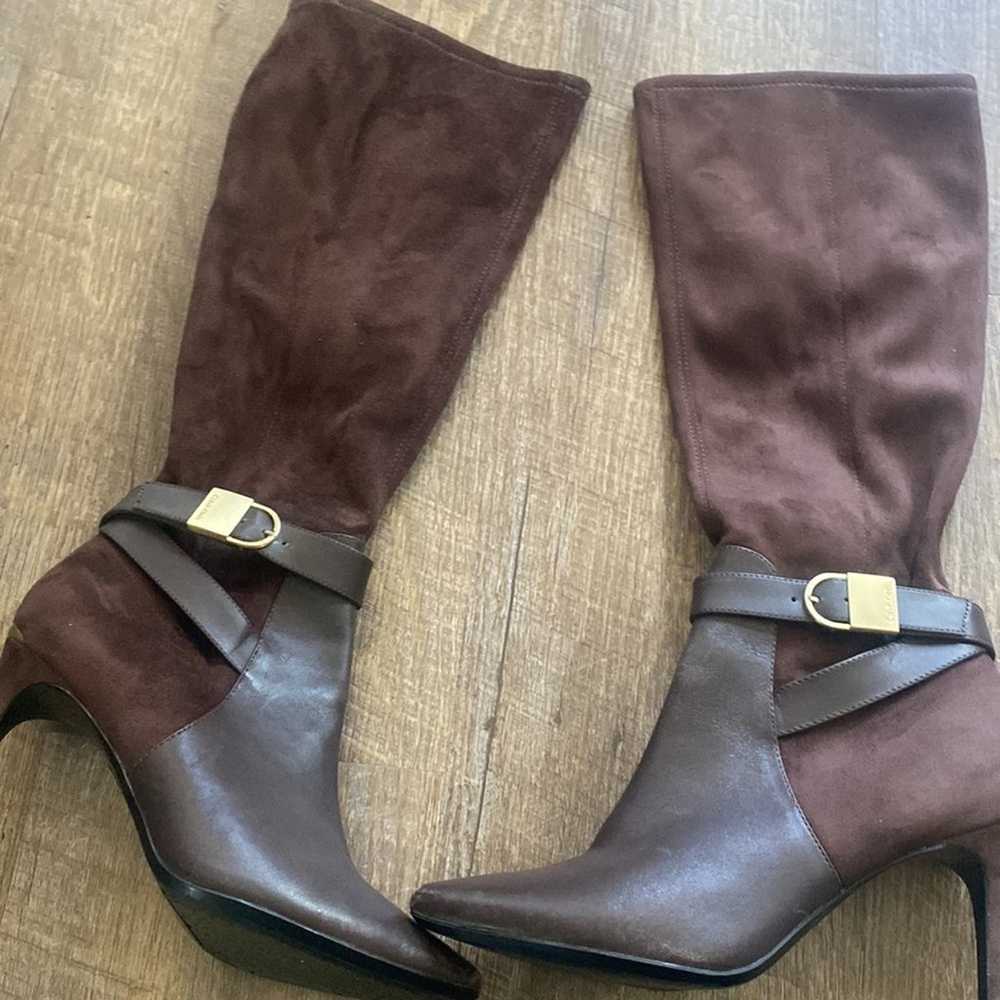 Calvin Klein Jemamine Wide Calf Knee-High Boots, … - image 8