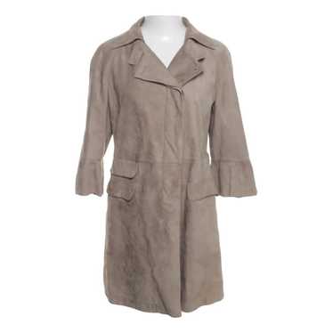 Brunello Cucinelli Leather coat - image 1