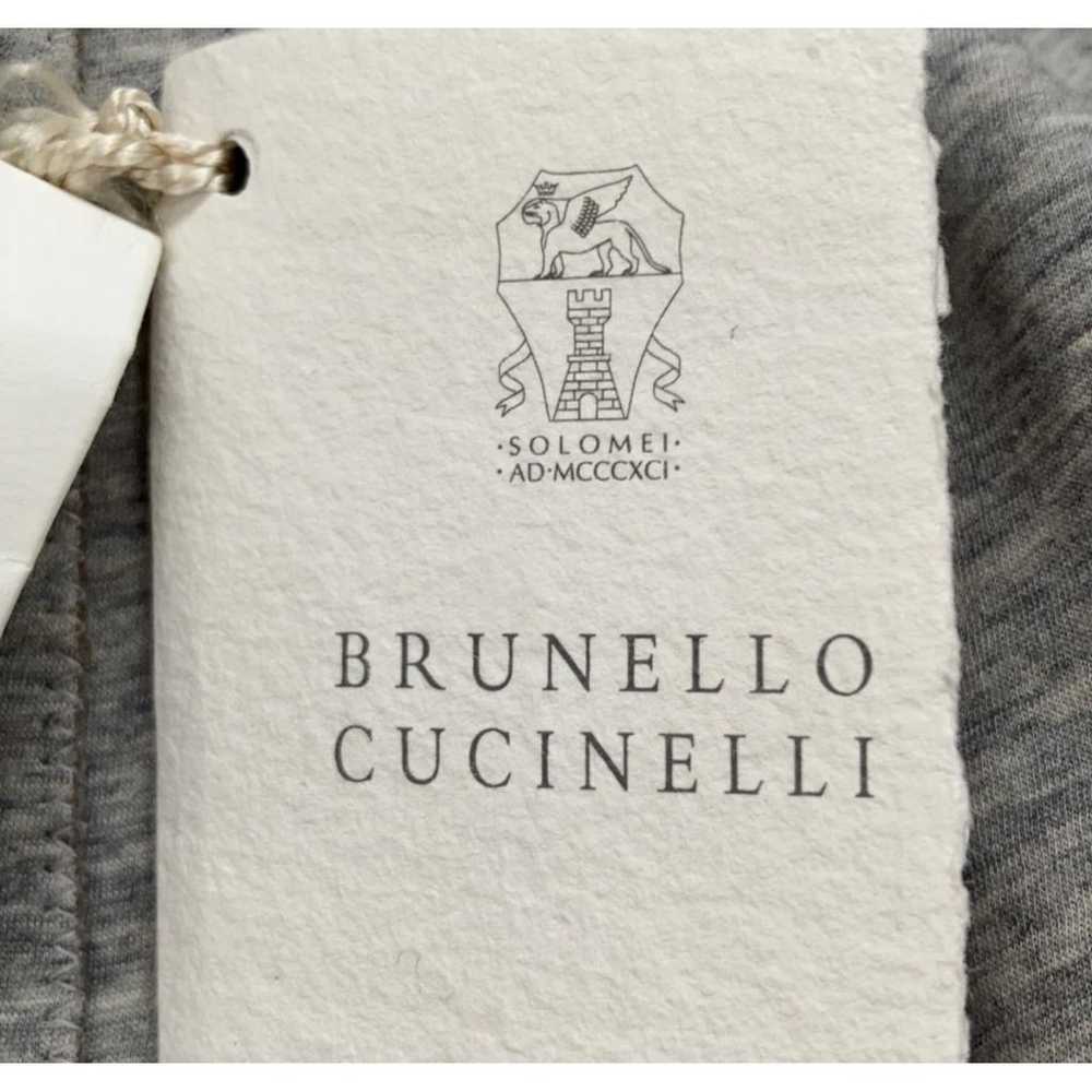 Brunello Cucinelli Leather coat - image 3