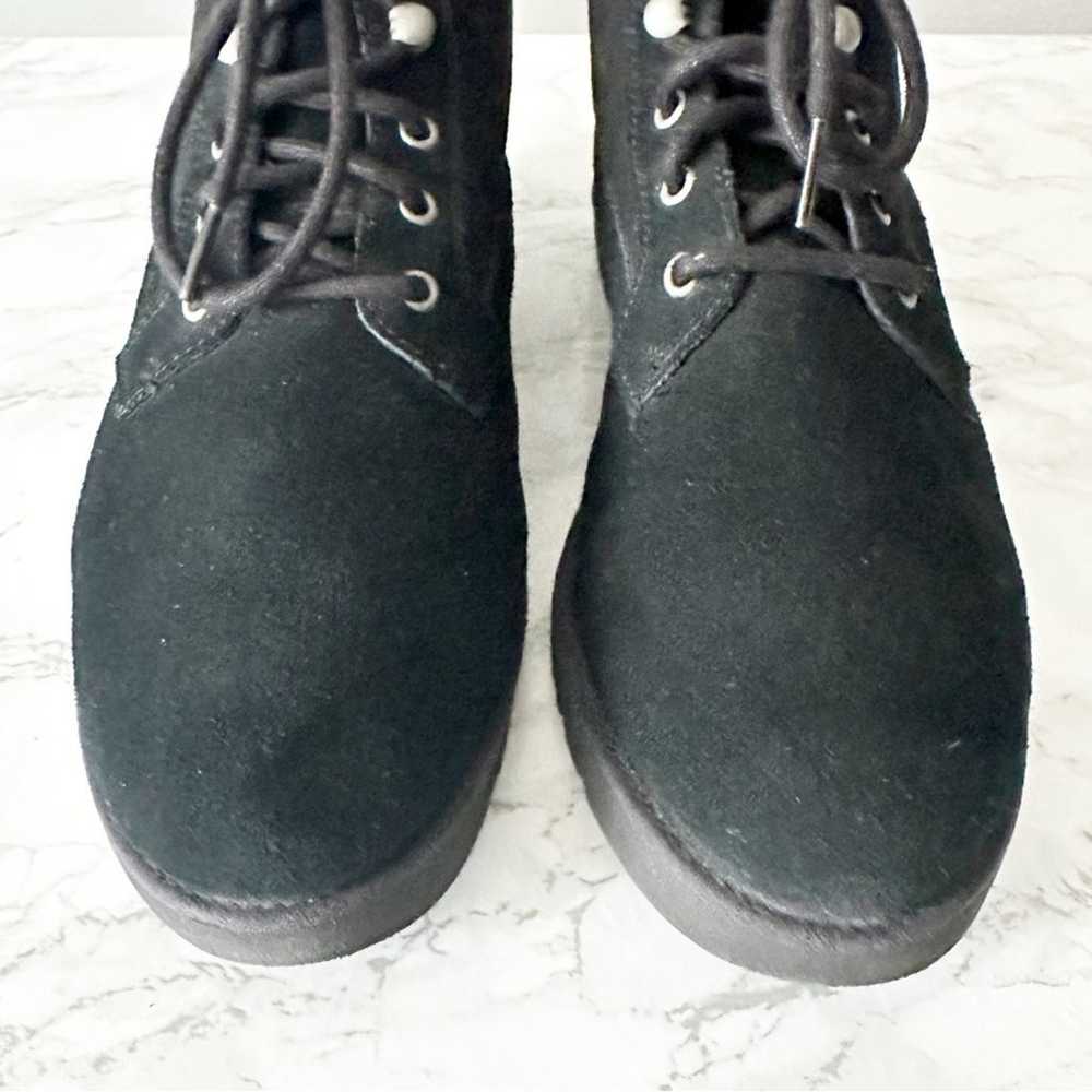 UGG Bethany Black Suede Lace Up Chukka Boot Women… - image 3