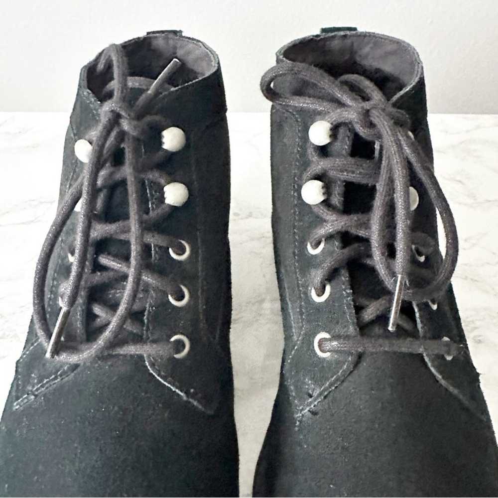 UGG Bethany Black Suede Lace Up Chukka Boot Women… - image 4