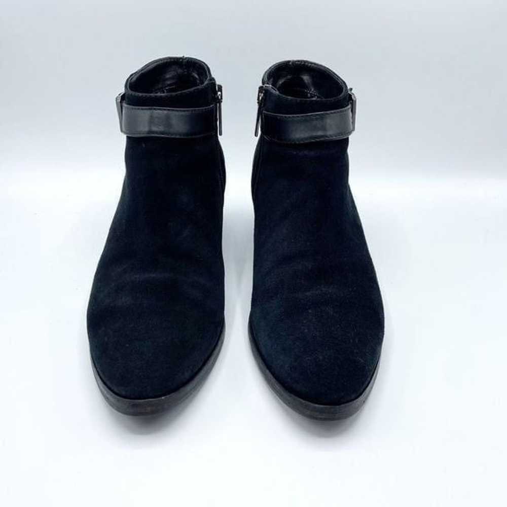 Aquatalia Fatima Women’s Black Suede Ankle Bootie - image 2