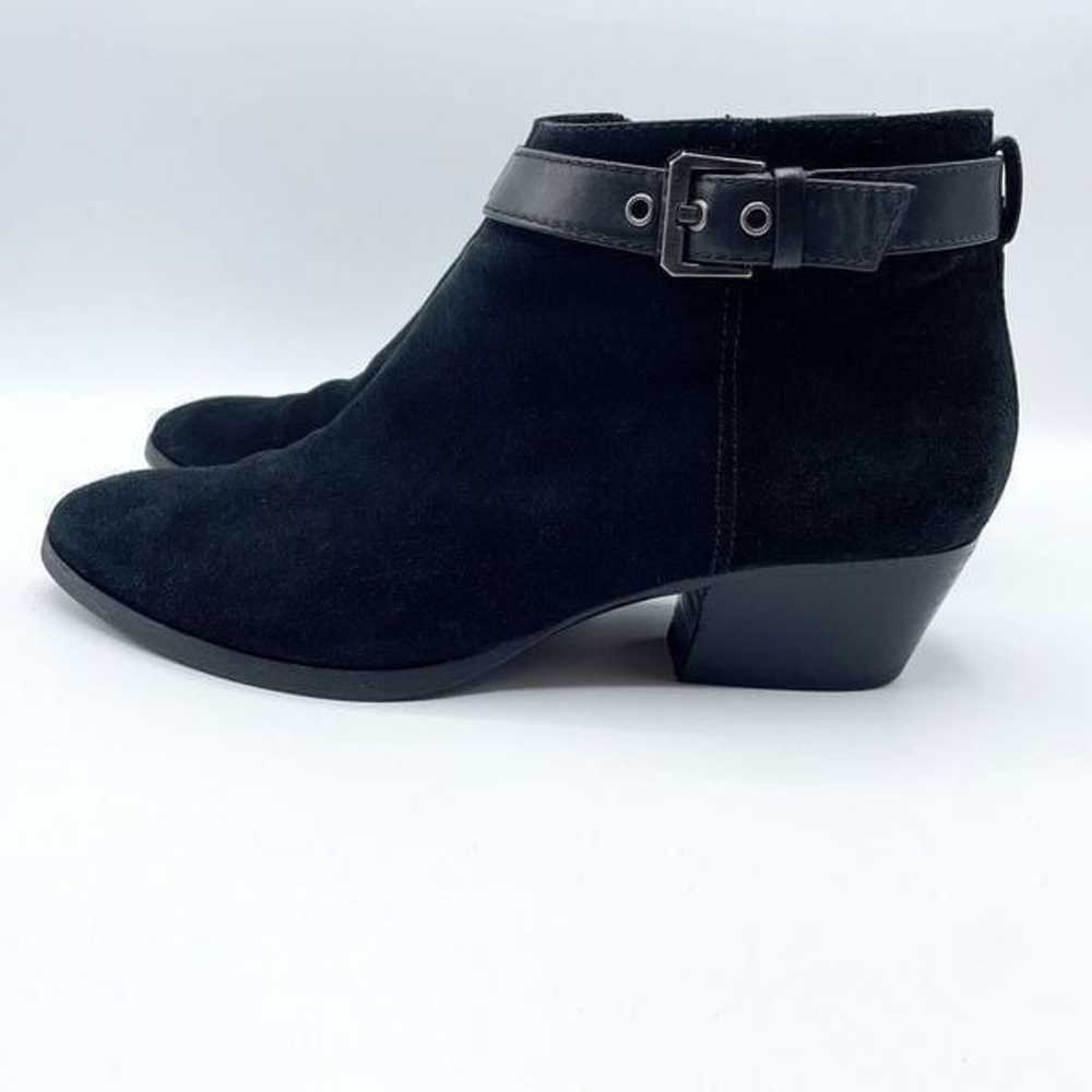 Aquatalia Fatima Women’s Black Suede Ankle Bootie - image 4