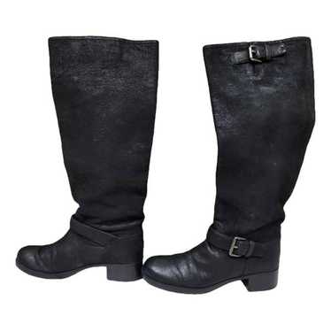 Prada Leather riding boots - image 1