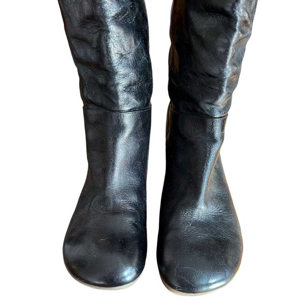 John Fluevog Operattas Black Leather Boots Size 8… - image 3