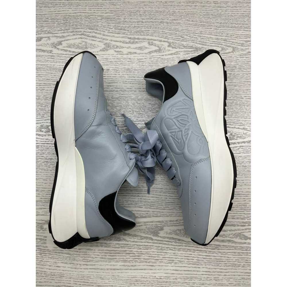 Alexander McQueen Sprint Runner leather trainers - image 3