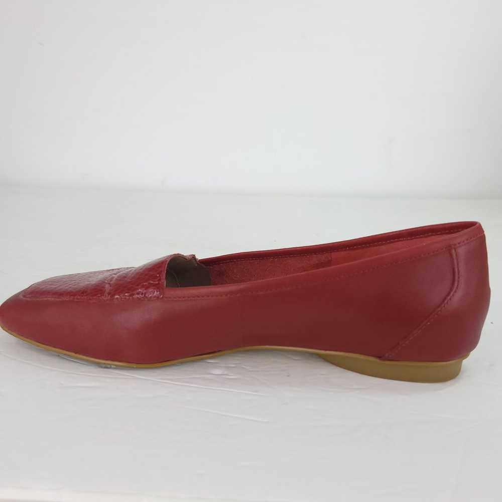 Donald J Pliner Deedee Red Leather Loafer Size 7 … - image 3