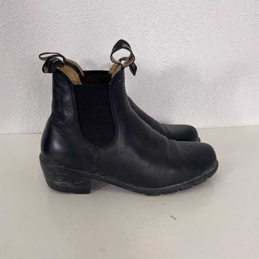 Blundstone Black Leather Pull On Boots - image 2