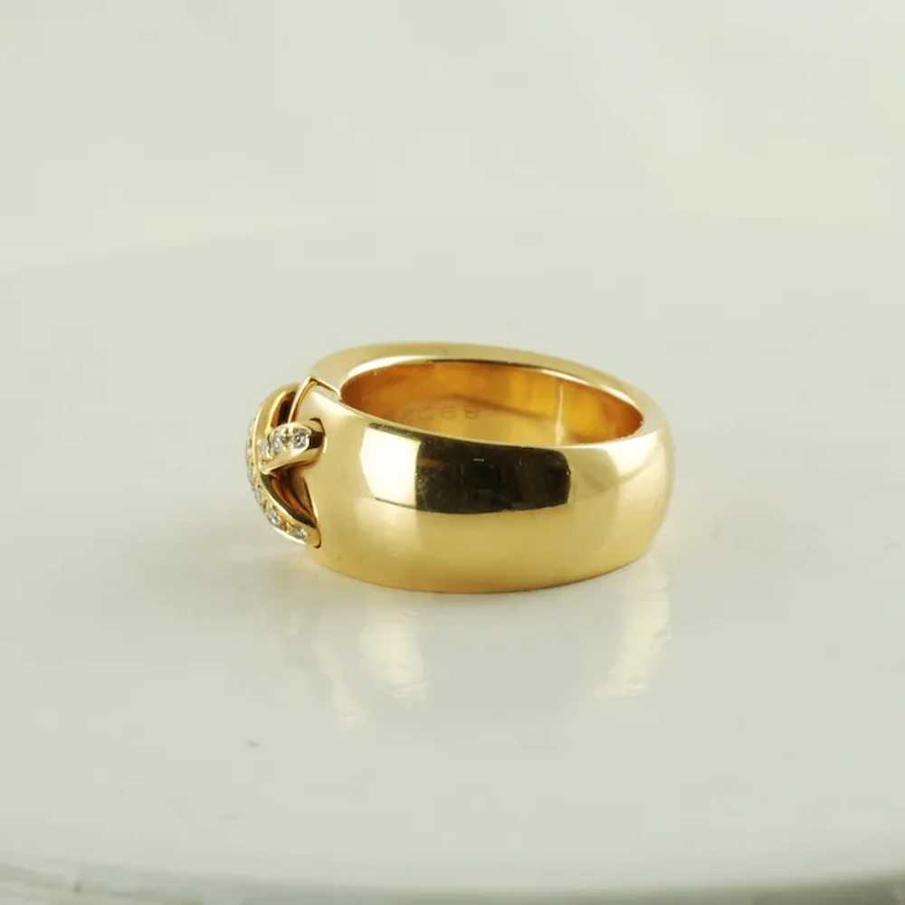 Vintage Chaumet Liens 18K Yellow Gold and Diamond… - image 4