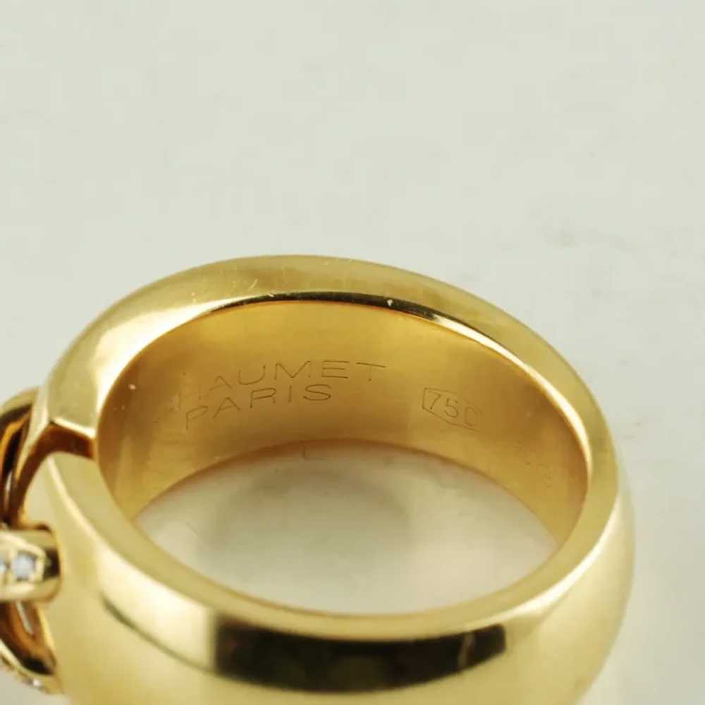 Vintage Chaumet Liens 18K Yellow Gold and Diamond… - image 9