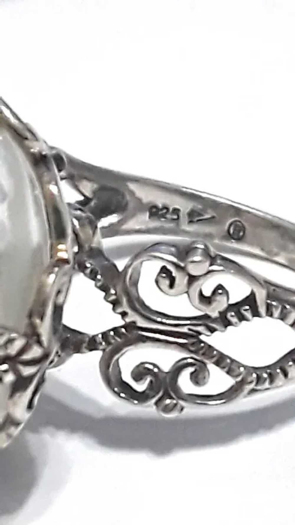 Vintage Sterling Silver (With Fleur-de-Lis Design… - image 10