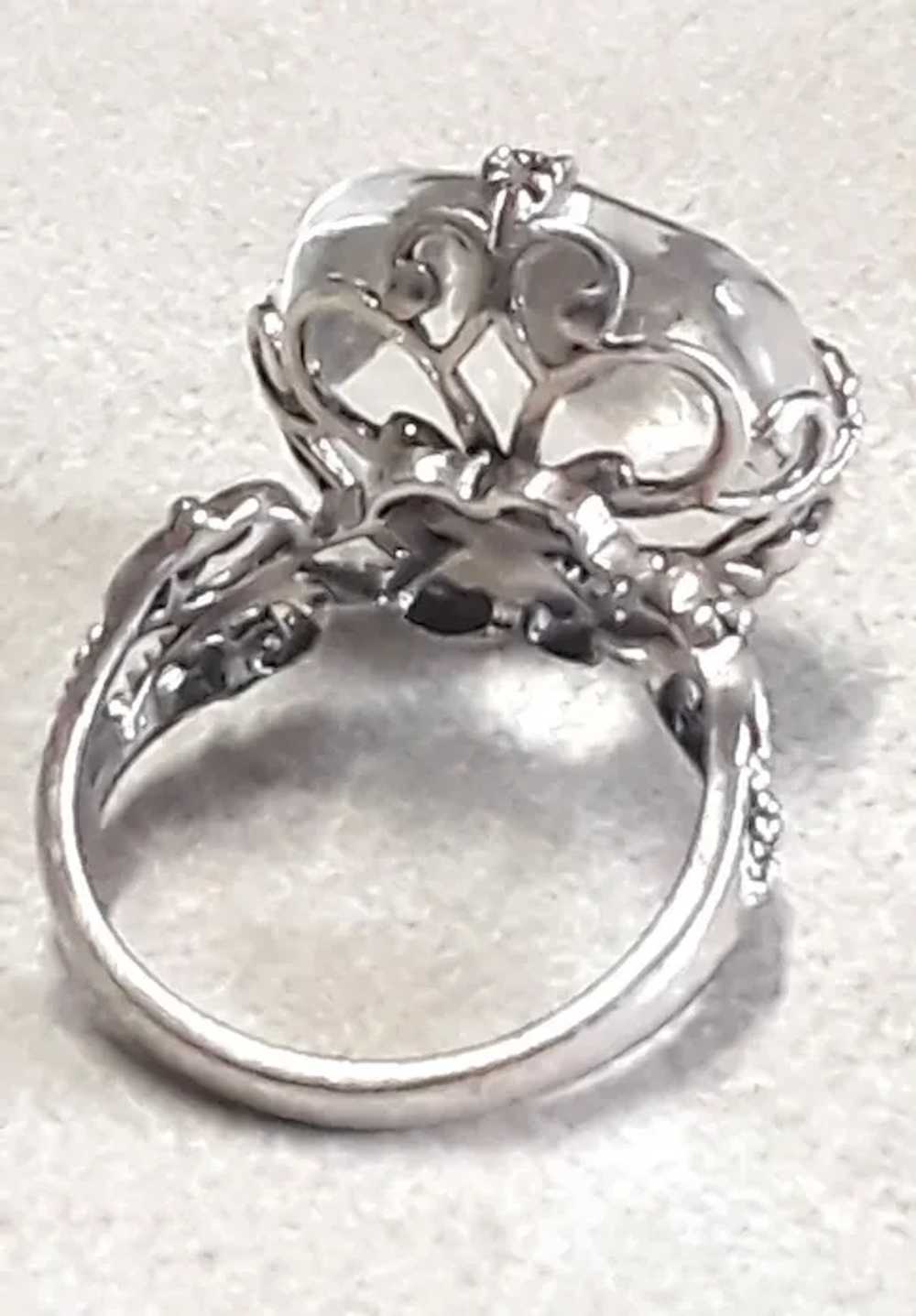 Vintage Sterling Silver (With Fleur-de-Lis Design… - image 6