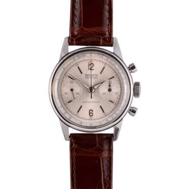 1950s Gruen Stainless Steel Chronograph