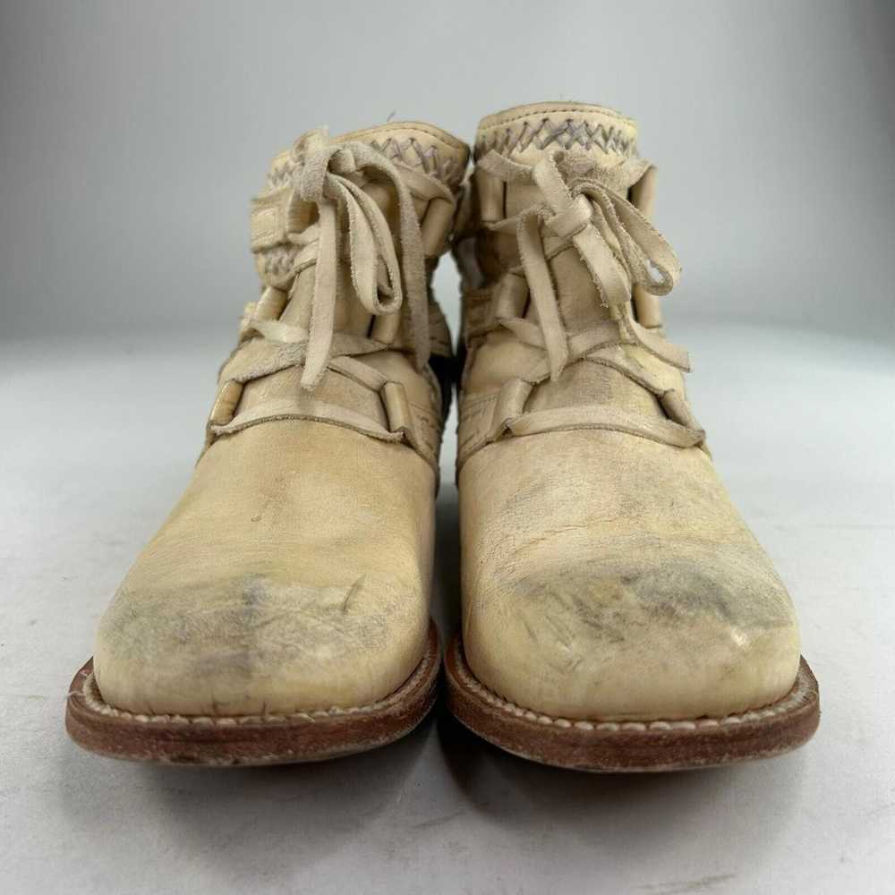 FREEBIRD BY STEVEN SURGE BEIGE SAND DISTRESSED LE… - image 3