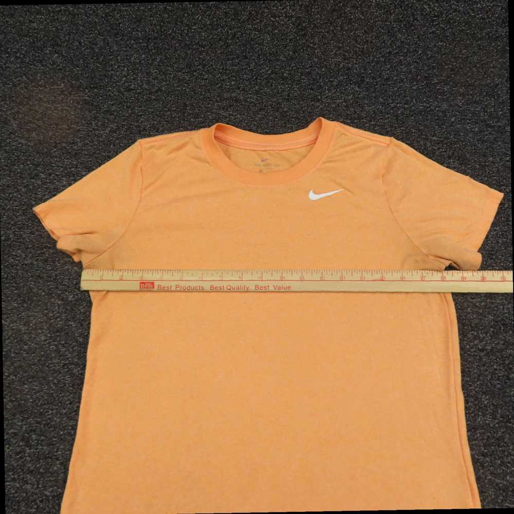 Nike Womens Medium Orange Breathable Short Sleeve… - image 2