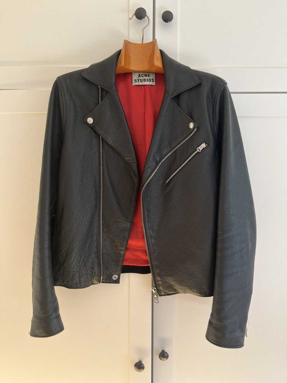 Acne Studios Acne Studios Gibson Leather Jacket - image 1