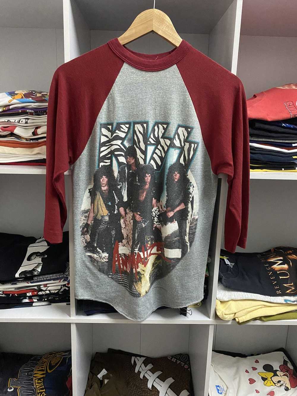 Kiss × Kiss Band × Vintage Vintage Kiss Band Anim… - image 1