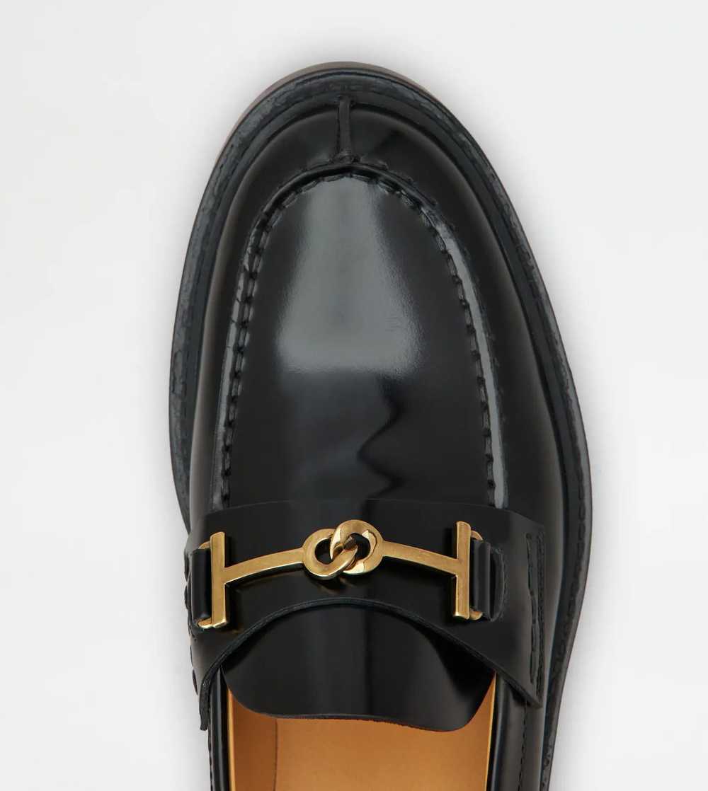 Tod's o1s22i1n1024 Leather Loafers in Black - image 5