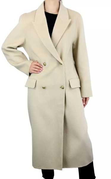 Sandro SANDRO Mystere Coat Womens EU 38 Wool Doubl