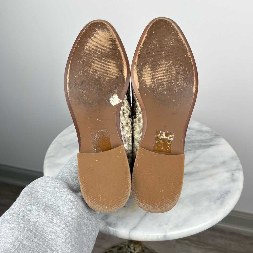 Madewell The Frances Loafer in Snake Embossed Lea… - image 7