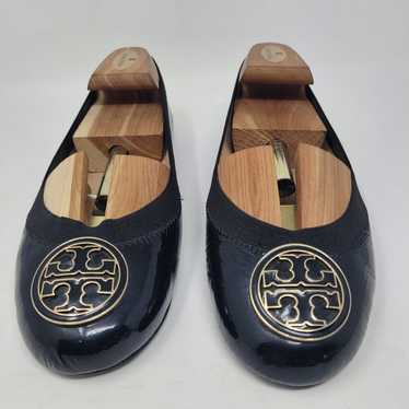 TORY BURCH Caroline Ballet Flats Black Noier Shoe… - image 1