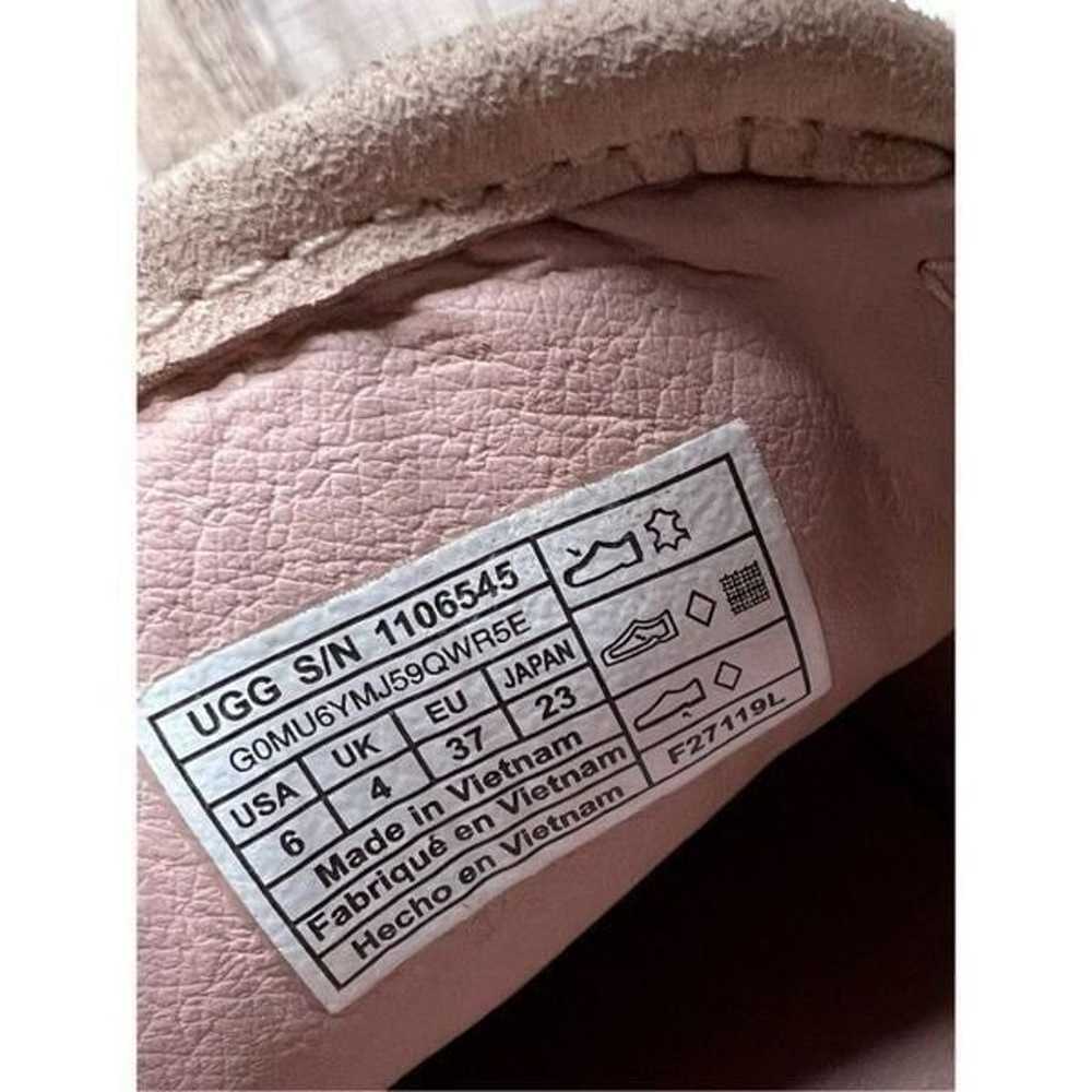 UGG Alameda Slip On Pink Suede Leather Sneaker sz… - image 3