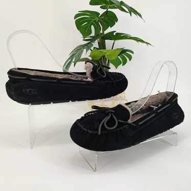 Ugg Australia Woman’s Bella II Black Suede Moccasi