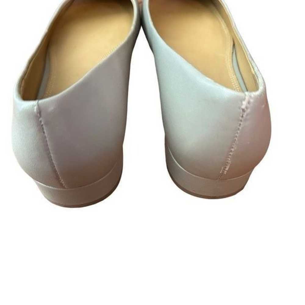 Tory Burch grey and gold leather flats - image 6