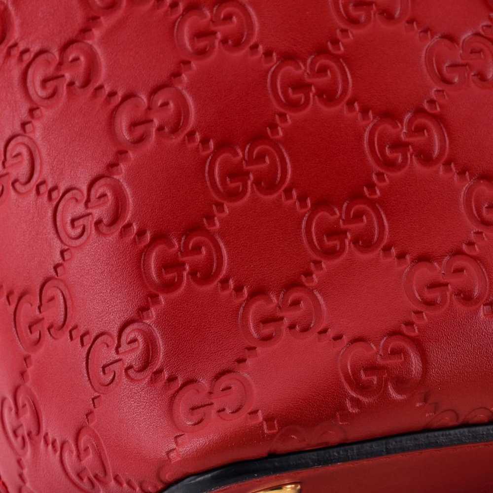 Gucci Leather handbag - image 7