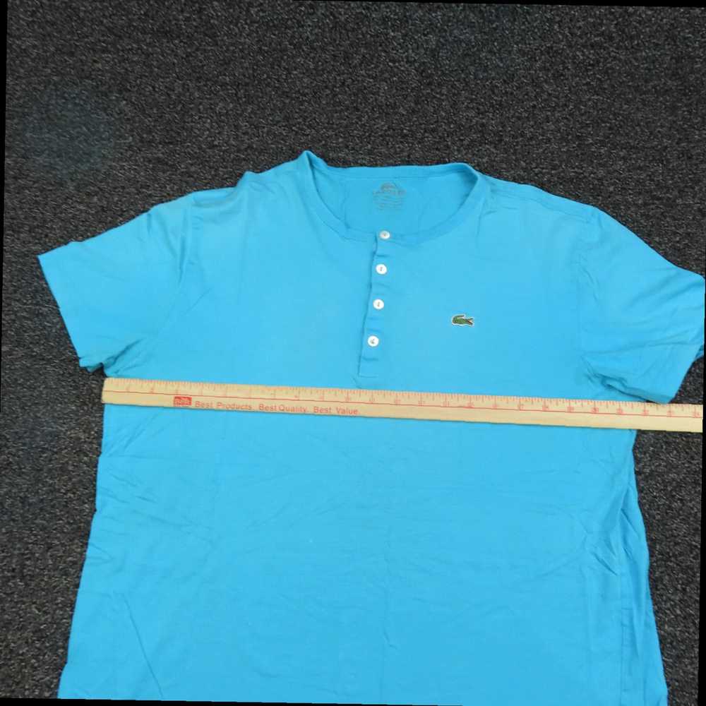 Lacoste Authentic Lacoste Blue Short Sleeve Casua… - image 3