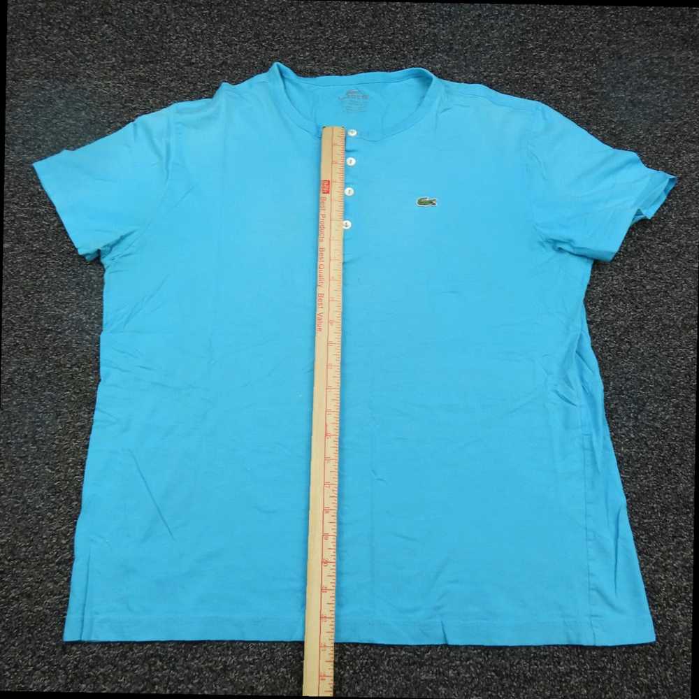 Lacoste Authentic Lacoste Blue Short Sleeve Casua… - image 5