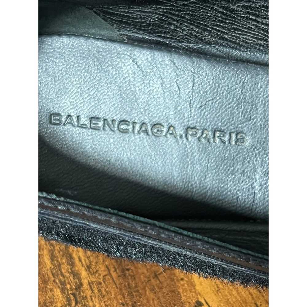 Balenciaga Paris Womens Shoes Black Ballet Flats … - image 5