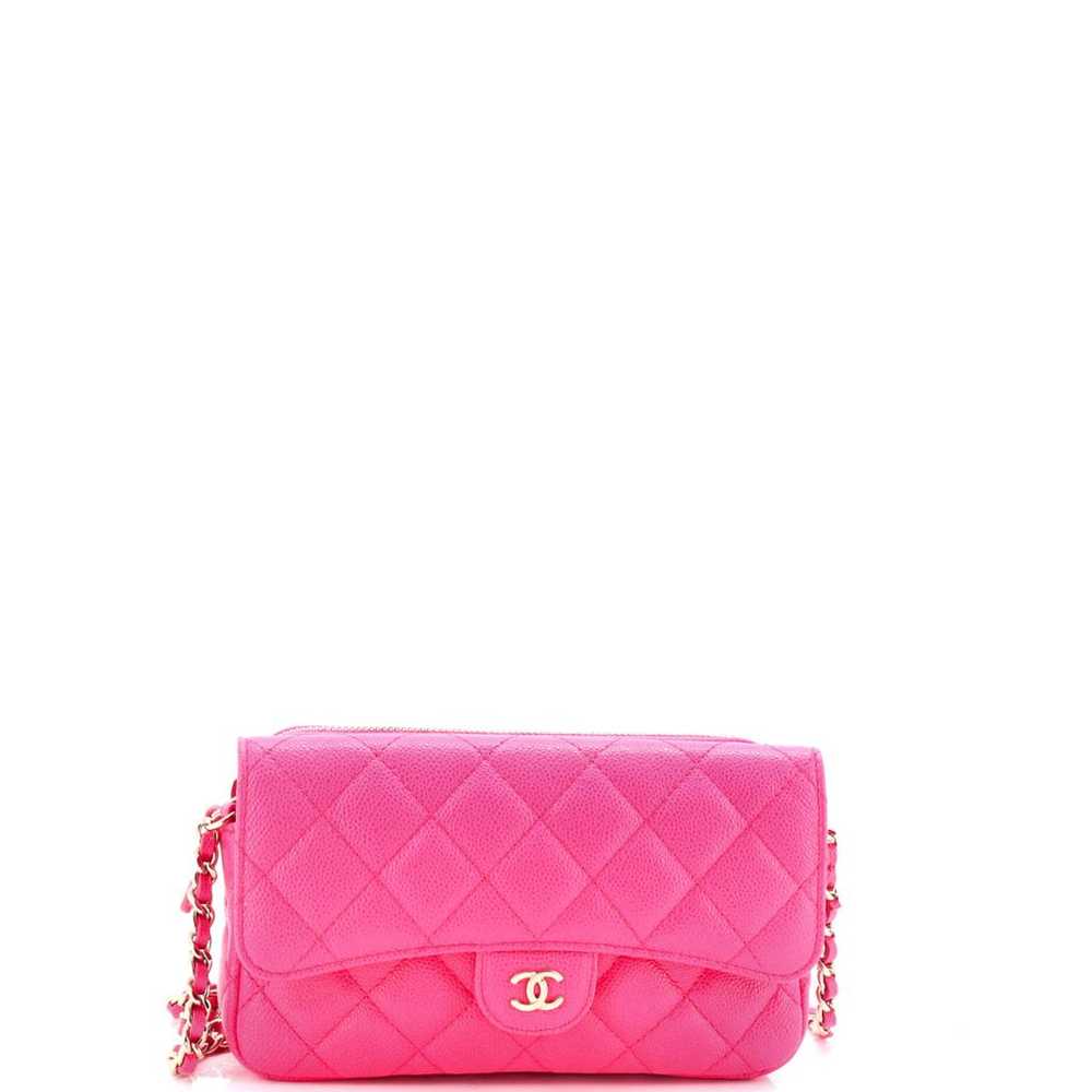 Chanel Leather clutch bag - image 1