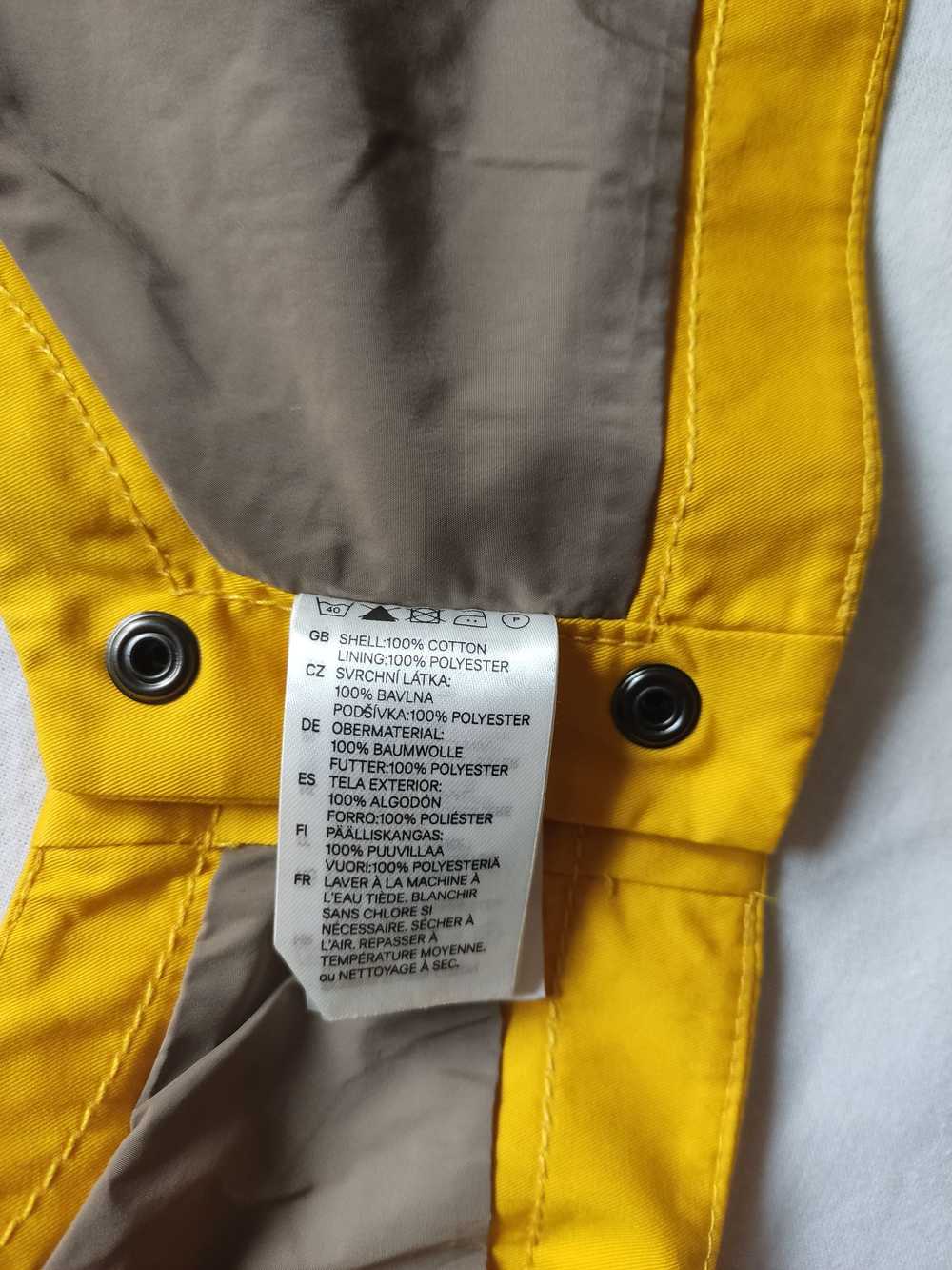 H&M × Marni Cropped Hooded Yellow Vest Jacket - image 7