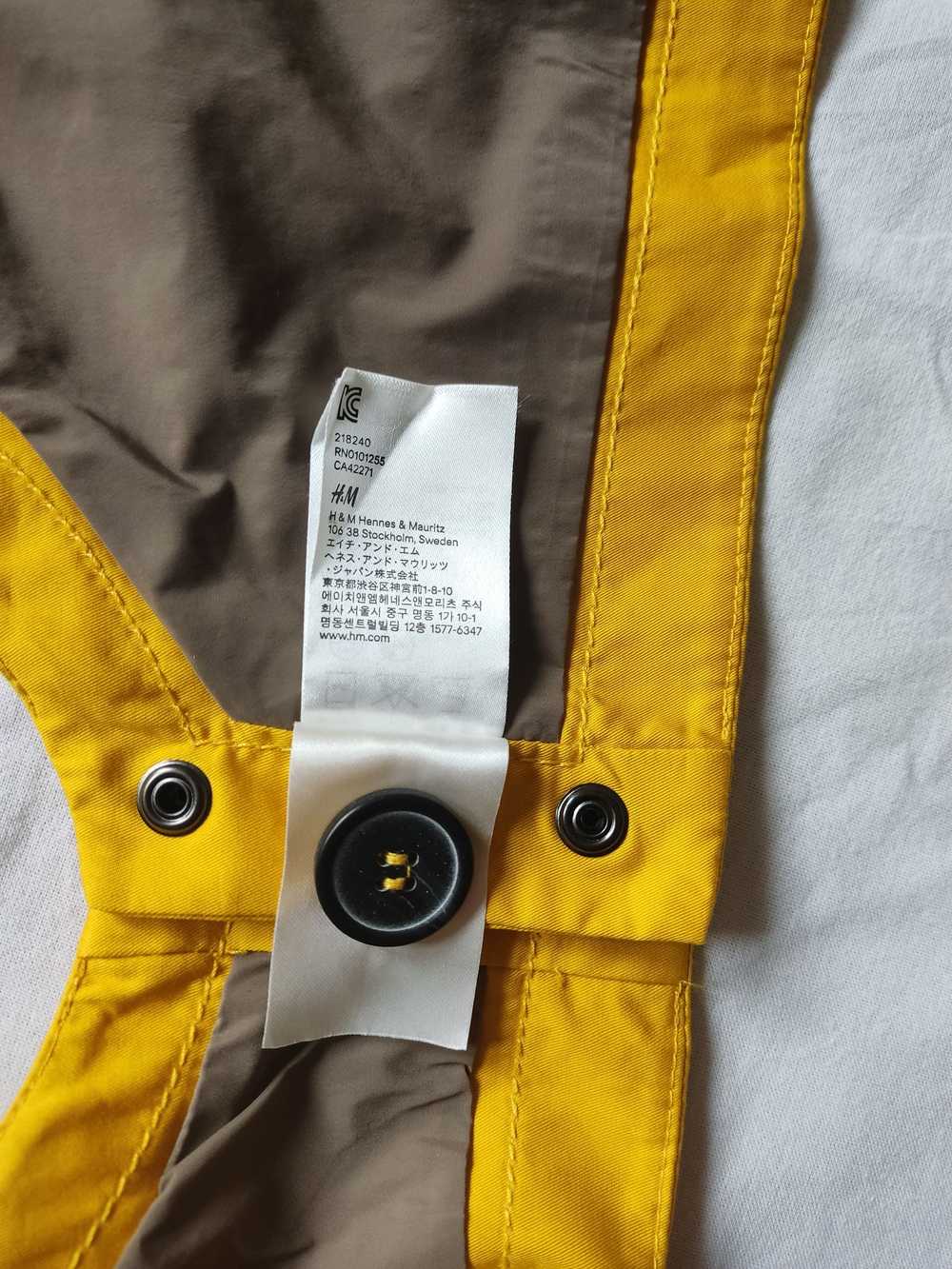 H&M × Marni Cropped Hooded Yellow Vest Jacket - image 8