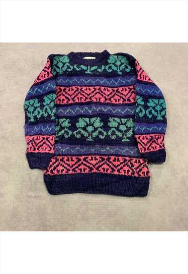 Vintage Knitted Jumper Women's M - image 1