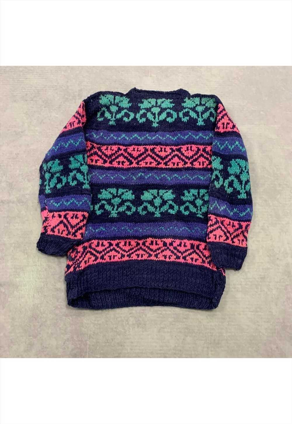 Vintage Knitted Jumper Women's M - image 5