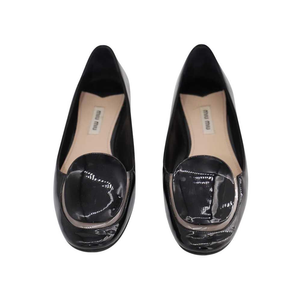 Miu Miu Patent leather ballet flats - image 2