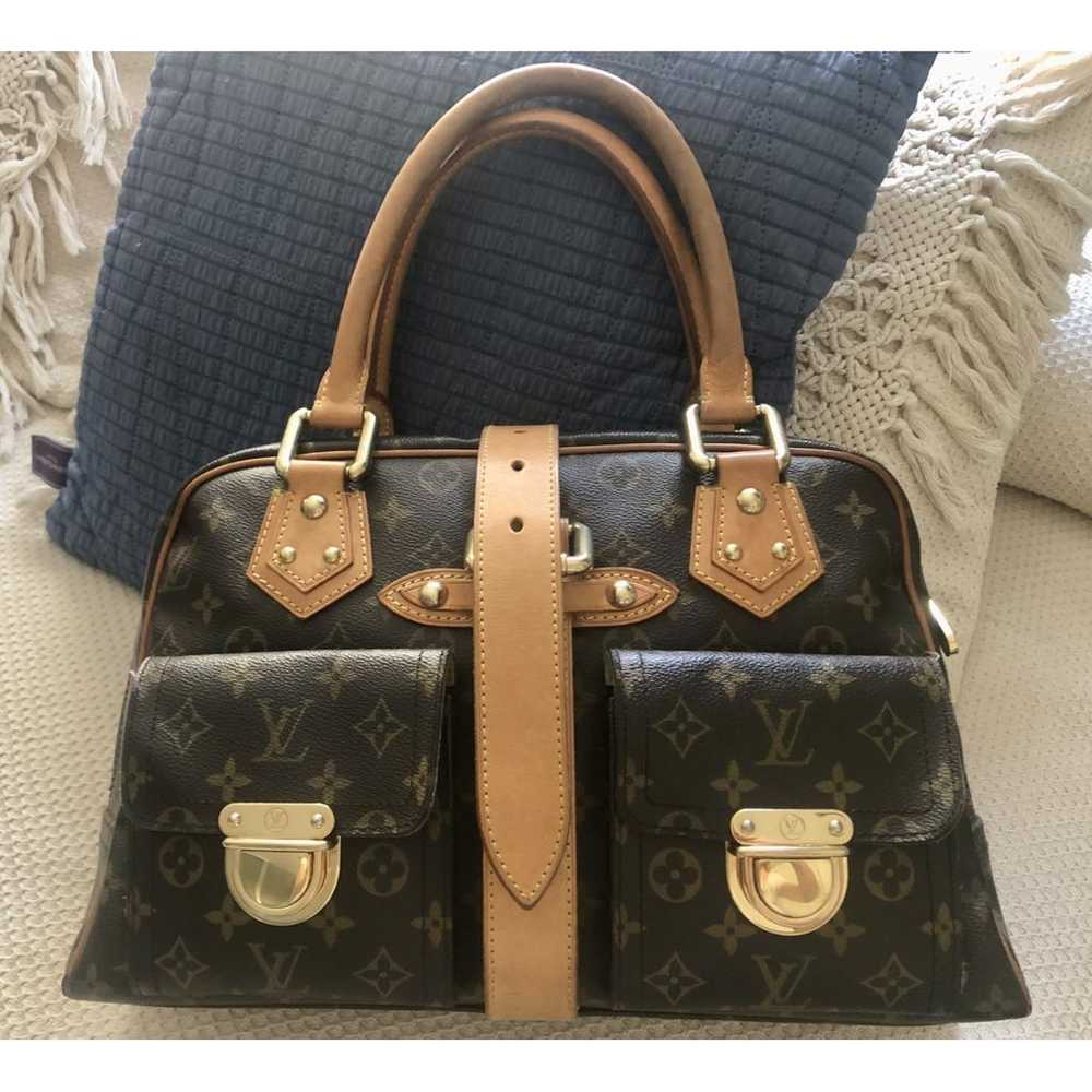 Louis Vuitton Manhattan leather handbag - image 8