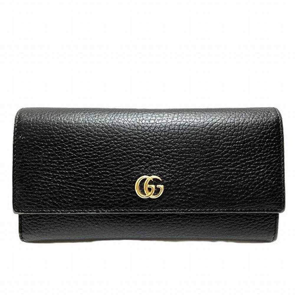 Gucci Gucci Gucci Leather Petit Marmont Bifold Wa… - image 1